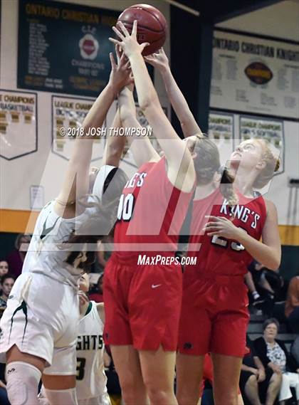 Thumbnail 1 in King's vs. Ontario Christian photogallery.