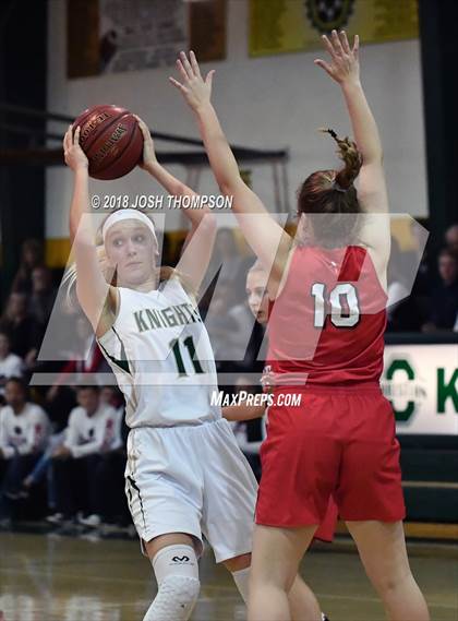 Thumbnail 2 in King's vs. Ontario Christian photogallery.