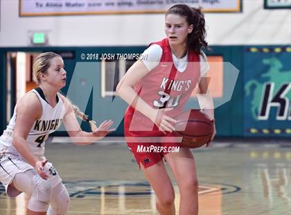 Thumbnail 2 in King's vs. Ontario Christian photogallery.