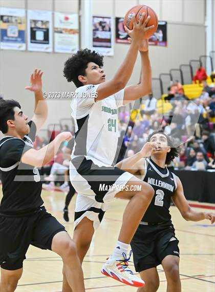 Thumbnail 2 in Sunnyslope vs. Millennium (Hoophall West Invitational) photogallery.