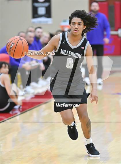 Thumbnail 3 in Sunnyslope vs. Millennium (Hoophall West Invitational) photogallery.