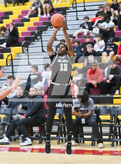 Thumbnail 3 in Sunnyslope vs. Millennium (Hoophall West Invitational) photogallery.