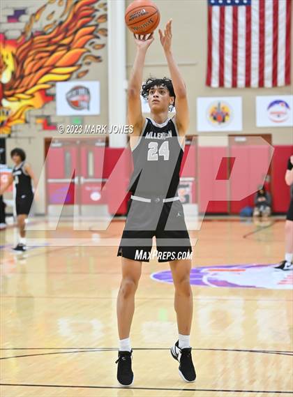 Thumbnail 2 in Sunnyslope vs. Millennium (Hoophall West Invitational) photogallery.