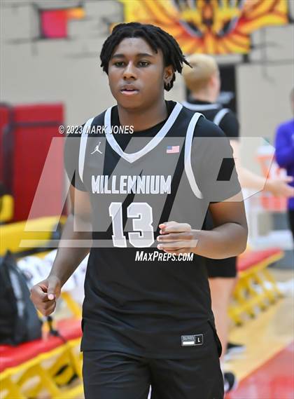 Thumbnail 3 in Sunnyslope vs. Millennium (Hoophall West Invitational) photogallery.