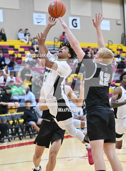 Thumbnail 1 in Sunnyslope vs. Millennium (Hoophall West Invitational) photogallery.