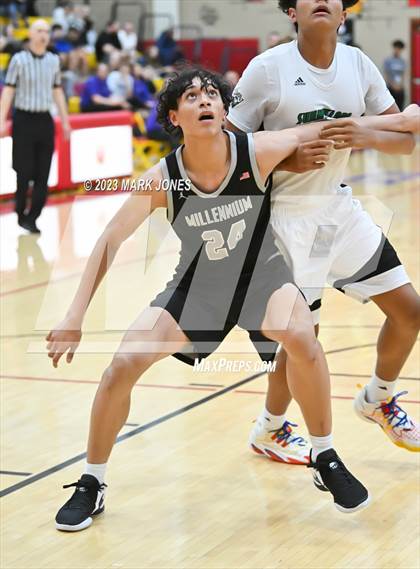 Thumbnail 3 in Sunnyslope vs. Millennium (Hoophall West Invitational) photogallery.