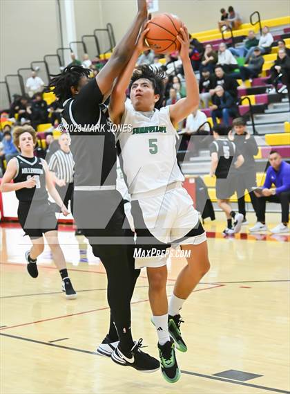 Thumbnail 1 in Sunnyslope vs. Millennium (Hoophall West Invitational) photogallery.