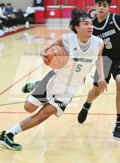 Thumbnail 1 in Sunnyslope vs. Millennium (Hoophall West Invitational) photogallery.