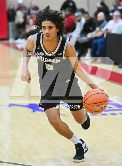 Thumbnail 1 in Sunnyslope vs. Millennium (Hoophall West Invitational) photogallery.