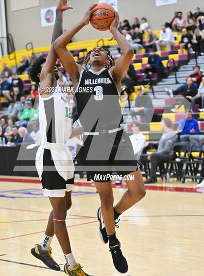 Thumbnail 1 in Sunnyslope vs. Millennium (Hoophall West Invitational) photogallery.