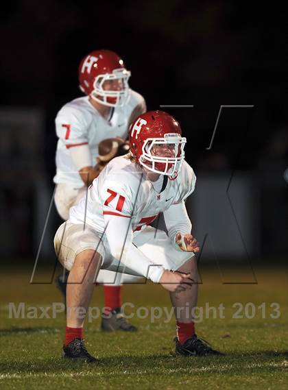 Thumbnail 1 in Hewitt-Trussville @ Bob Jones (AHSAA 6A Playoff 1st Round) photogallery.