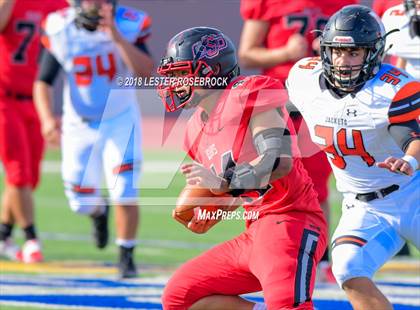 Thumbnail 3 in Llano vs. West Oso (UIL 4A Area Playoffs) photogallery.