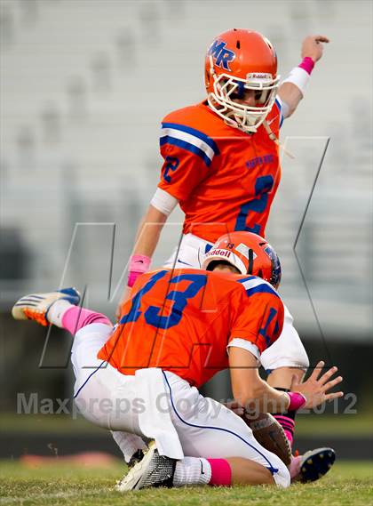 Thumbnail 2 in Marvin Ridge vs Northeast P.R.E.P.S Dolphins photogallery.