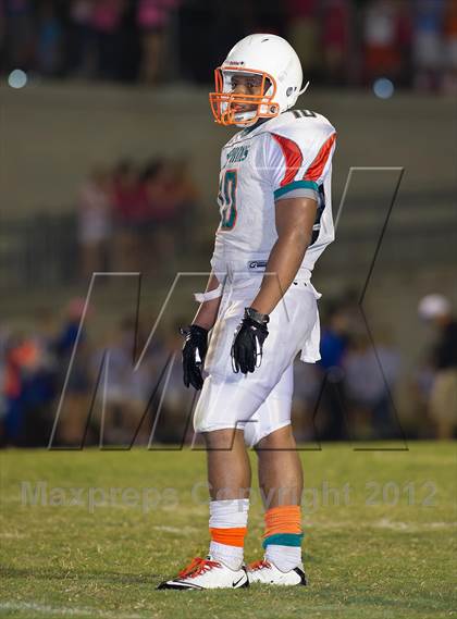 Thumbnail 3 in Marvin Ridge vs Northeast P.R.E.P.S Dolphins photogallery.