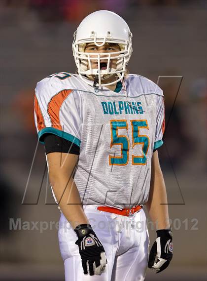 Thumbnail 3 in Marvin Ridge vs Northeast P.R.E.P.S Dolphins photogallery.