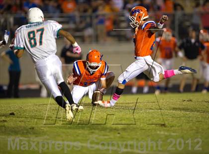Thumbnail 2 in Marvin Ridge vs Northeast P.R.E.P.S Dolphins photogallery.
