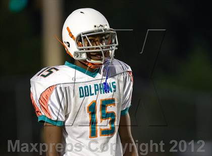 Thumbnail 2 in Marvin Ridge vs Northeast P.R.E.P.S Dolphins photogallery.