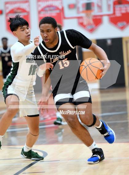 Thumbnail 1 in Father Lopez vs Lake Gibson (New Smyrna Beach MLK Shootout) photogallery.