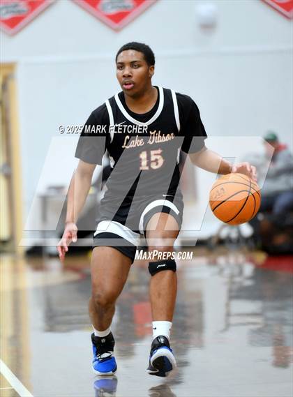 Thumbnail 1 in Father Lopez vs Lake Gibson (New Smyrna Beach MLK Shootout) photogallery.