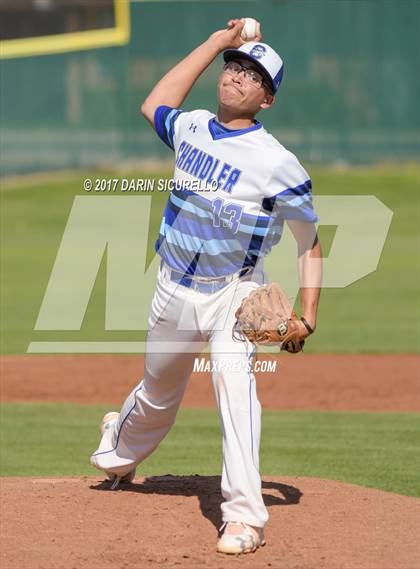 Thumbnail 3 in Campo Verde vs. Chandler (Boras Classic Tournament)  photogallery.