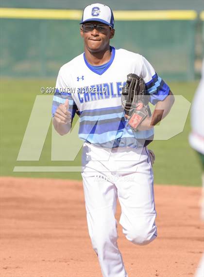 Thumbnail 2 in Campo Verde vs. Chandler (Boras Classic Tournament)  photogallery.