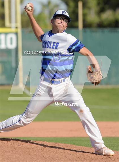 Thumbnail 3 in Campo Verde vs. Chandler (Boras Classic Tournament)  photogallery.