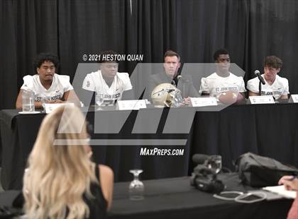 Thumbnail 1 in Trinity League Football Media Day - St. John Bosco photogallery.