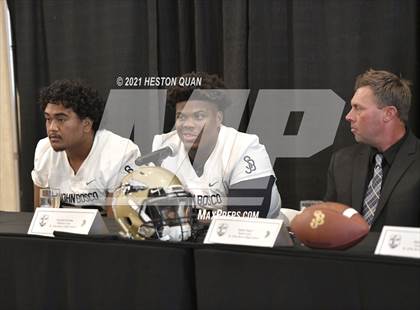 Thumbnail 2 in Trinity League Football Media Day - St. John Bosco photogallery.