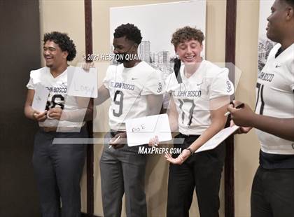 Thumbnail 2 in Trinity League Football Media Day - St. John Bosco photogallery.