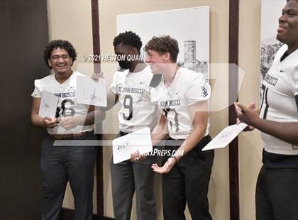 Thumbnail 2 in Trinity League Football Media Day - St. John Bosco photogallery.