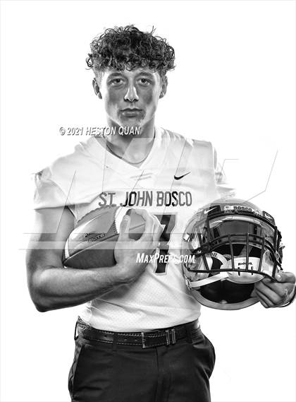Thumbnail 2 in Trinity League Football Media Day - St. John Bosco photogallery.