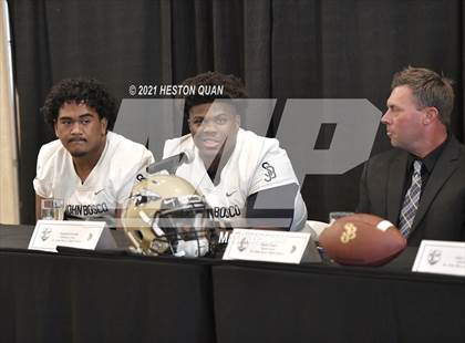 Thumbnail 3 in Trinity League Football Media Day - St. John Bosco photogallery.