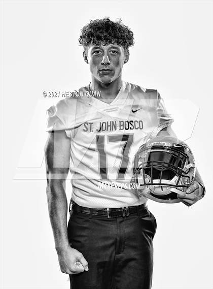 Thumbnail 1 in Trinity League Football Media Day - St. John Bosco photogallery.