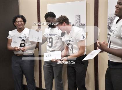 Thumbnail 3 in Trinity League Football Media Day - St. John Bosco photogallery.