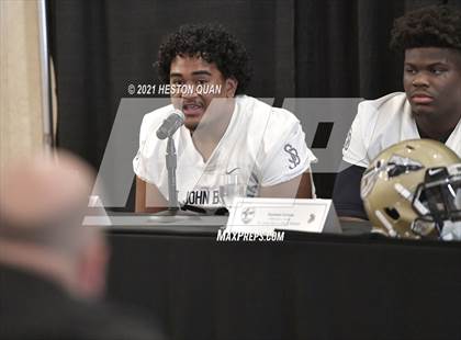 Thumbnail 3 in Trinity League Football Media Day - St. John Bosco photogallery.