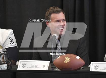 Thumbnail 3 in Trinity League Football Media Day - St. John Bosco photogallery.