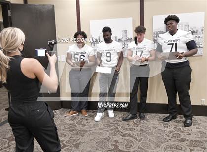 Thumbnail 3 in Trinity League Football Media Day - St. John Bosco photogallery.