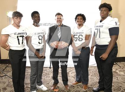 Thumbnail 1 in Trinity League Football Media Day - St. John Bosco photogallery.
