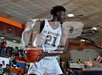 Thumbnail 1 in St. Benedict's Prep vs Sunrise Christian Academy (Chick-Fil-A Classic) photogallery.