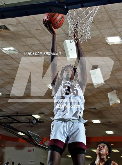 Thumbnail 3 in St. Benedict's Prep vs Sunrise Christian Academy (Chick-Fil-A Classic) photogallery.