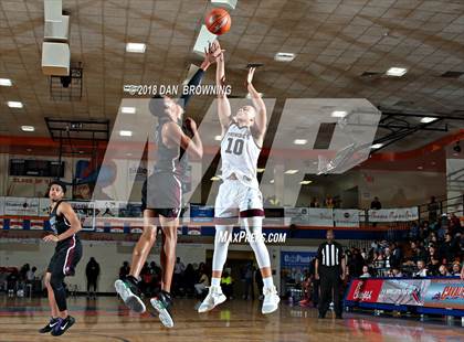 Thumbnail 1 in St. Benedict's Prep vs Sunrise Christian Academy (Chick-Fil-A Classic) photogallery.
