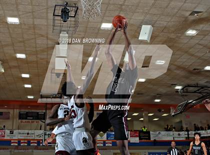 Thumbnail 2 in St. Benedict's Prep vs Sunrise Christian Academy (Chick-Fil-A Classic) photogallery.