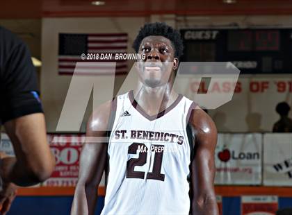 Thumbnail 2 in St. Benedict's Prep vs Sunrise Christian Academy (Chick-Fil-A Classic) photogallery.