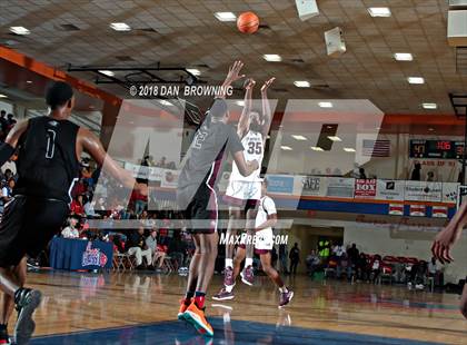 Thumbnail 1 in St. Benedict's Prep vs Sunrise Christian Academy (Chick-Fil-A Classic) photogallery.