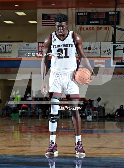Thumbnail 1 in St. Benedict's Prep vs Sunrise Christian Academy (Chick-Fil-A Classic) photogallery.