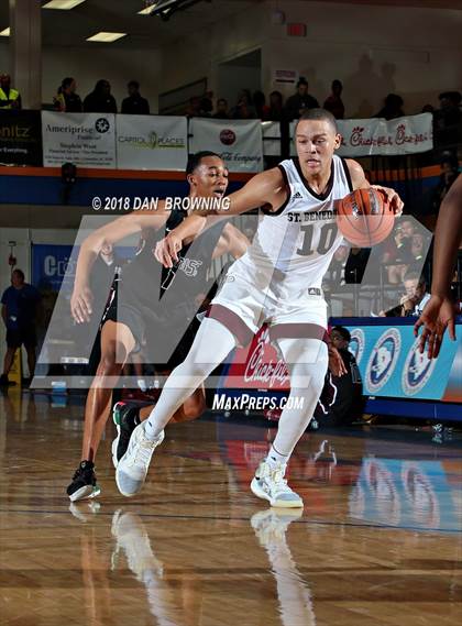 Thumbnail 2 in St. Benedict's Prep vs Sunrise Christian Academy (Chick-Fil-A Classic) photogallery.