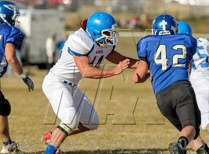 Thumbnail 3 in Norwood @ Dayspring Christian Academy (CHSAA 8-Man Semifinal) photogallery.