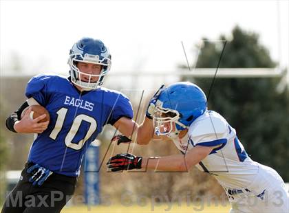 Thumbnail 3 in Norwood @ Dayspring Christian Academy (CHSAA 8-Man Semifinal) photogallery.