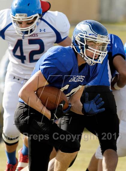Thumbnail 1 in Norwood @ Dayspring Christian Academy (CHSAA 8-Man Semifinal) photogallery.