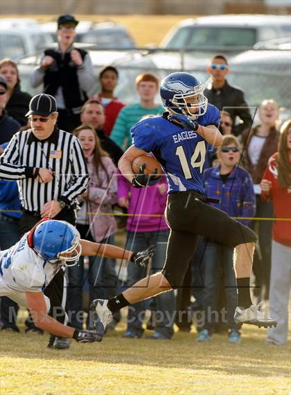 Thumbnail 3 in Norwood @ Dayspring Christian Academy (CHSAA 8-Man Semifinal) photogallery.